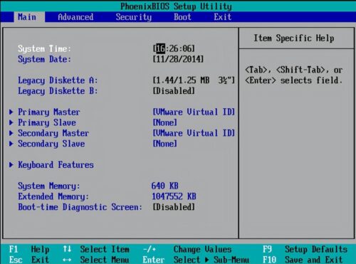 bios setup utility恢复出厂设置(一键还原bios设置)插图