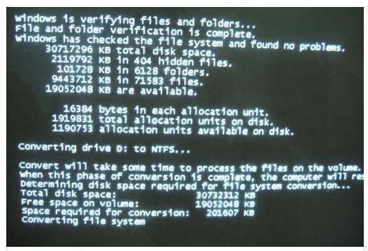 c盘突然变成ntfs而且看不到容量(win10c盘变成ntfs怎么恢复)插图6