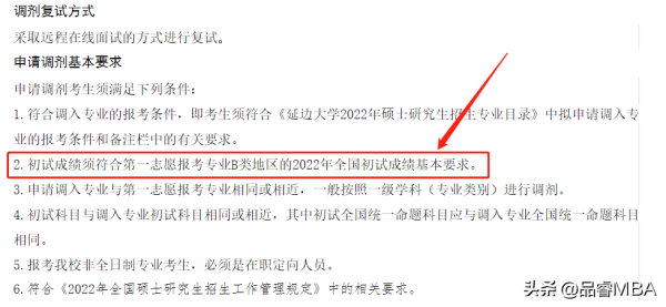 b区考研过线就能调剂的学校(B区线也能上这四所A区院校)插图1