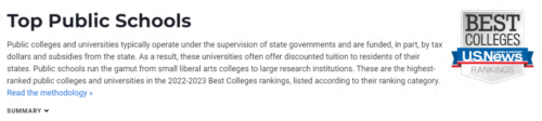 美国公立大学排名(美国公立第一的大学)插图