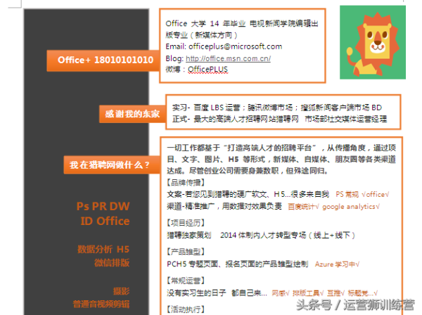 个人求职简历模板(有免费的简历模板)插图2