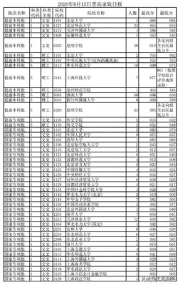 高校专项的大学降分表(高校专项的大学降分表安徽)插图8