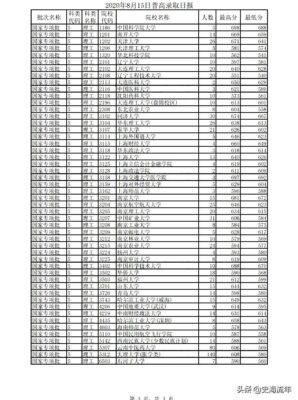 高校专项的大学降分表(高校专项的大学降分表安徽)插图10